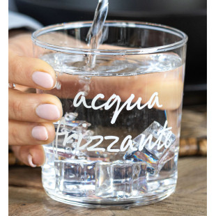 BICCHIERE "ACQUA FRIZZANTE"