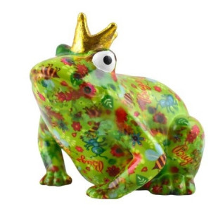 SALVADANAIO KING RANA MAX VERDE DECORO API