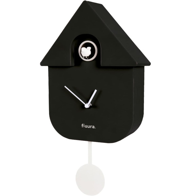 OROLOGIO CUCKOO MOUSE NERO E BIANCO