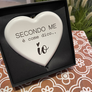 CUORE IN LEGNO "SECONDO ME"