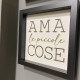 QUADRETTO IN LEGNO &quot;AMA LE PICCOLE COSE&quot;