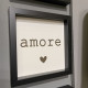 QUADRETTO IN LEGNO &quot;AMORE&quot;