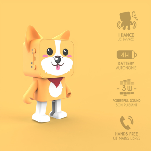 DANCING SPEAKER CORGI