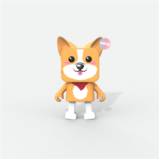 DANCING SPEAKER CORGI