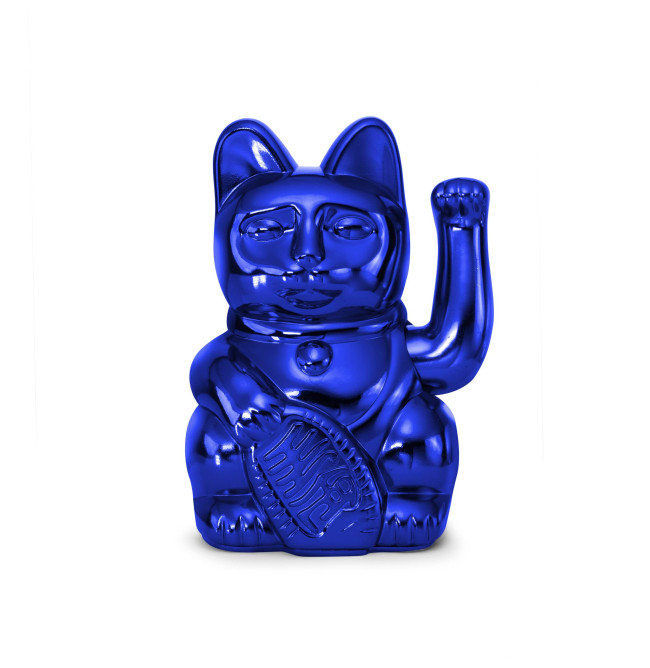 LUCKY CAT SHINY BLUE