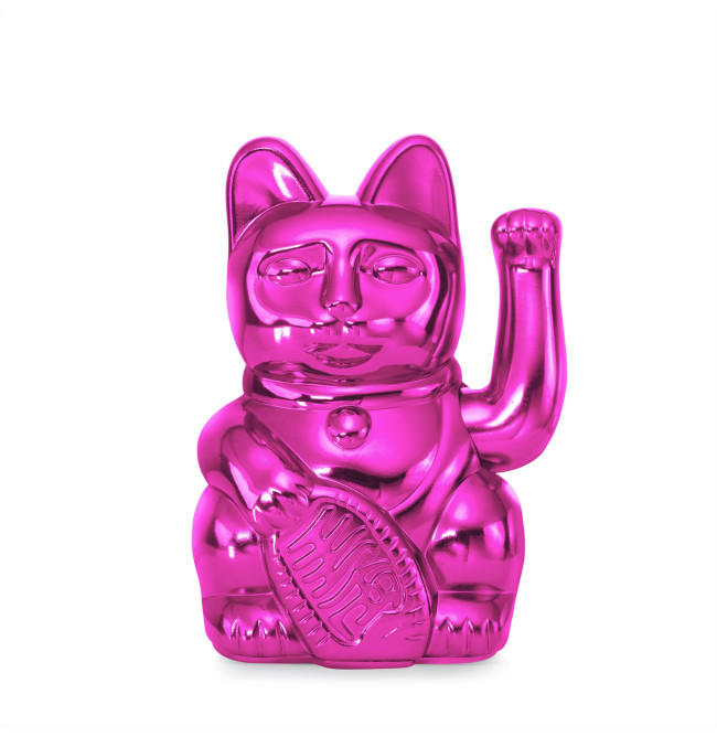 LUCKY CAT SHINY PINK