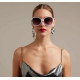 OCCHIALE DA SOLE MODELLO ANNA OPTICAL WHITE
