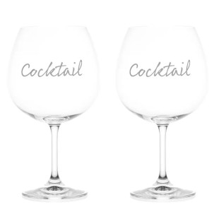 COPPIA CALICI ""COCKTAIL"