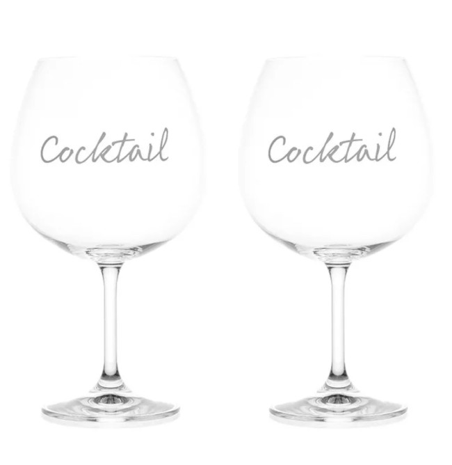 COPPIA CALICI ""COCKTAIL"