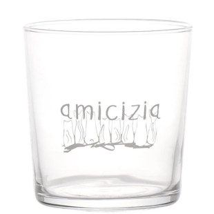 BICCHIERE "AMICIZIA GATTINI"