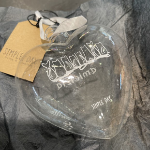 PALLINA CUORE 11CM "AMICIZIA GATTINI"
