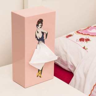BOX PORTA FAZZOLETTI GIRL UP PINK