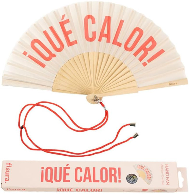 VENTAGLIO QUE' CALOR! BEIGE