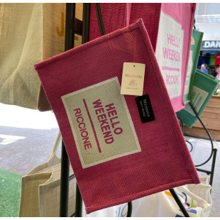 TROUSSE "HELLO WEEKEND RICCIONE" FUCSIA