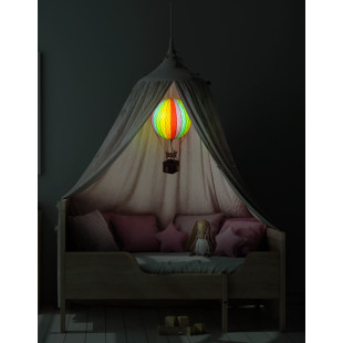 MONGOLFIERA MAXI RAINBOW LED