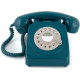 TELEFONO GPO746 ROTARY BLUE
