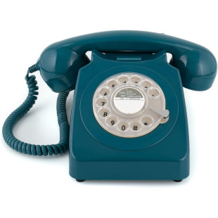 TELEFONO GPO746 ROTARY BLUE