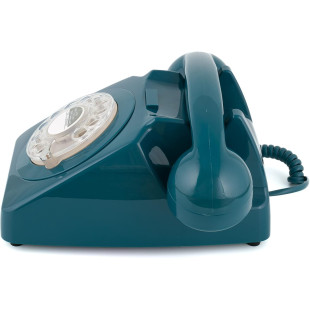 TELEFONO GPO746 ROTARY BLUE