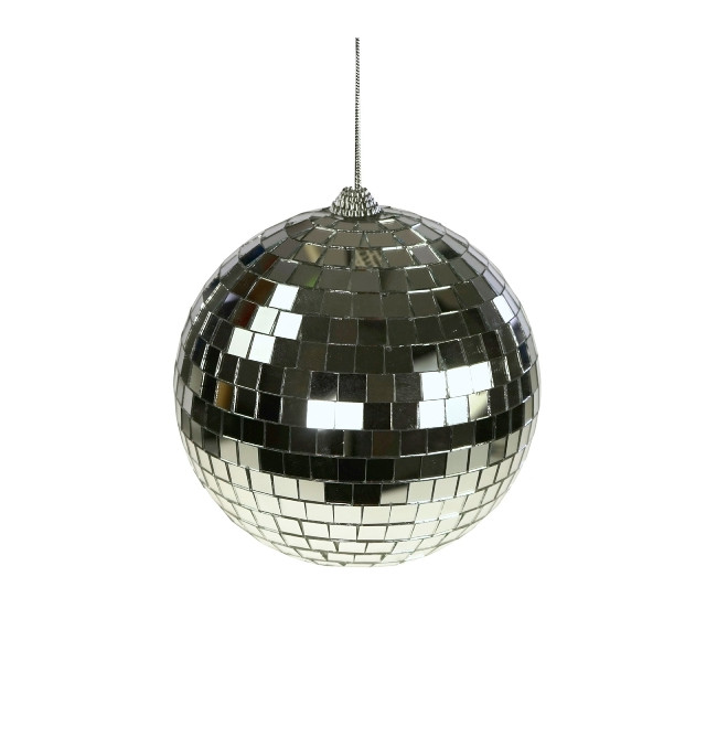 PALLA DA DISCOTECA PICCOLA ARGENTO
