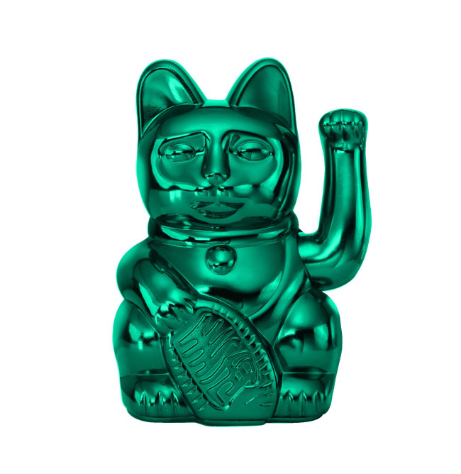 LUCKY CAT SHINY TEAL
