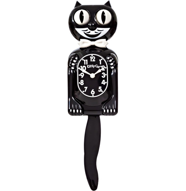 KIT- CAT CLOCK NERO