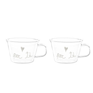 SET DUE TAZZE "PER TE' "280ML
