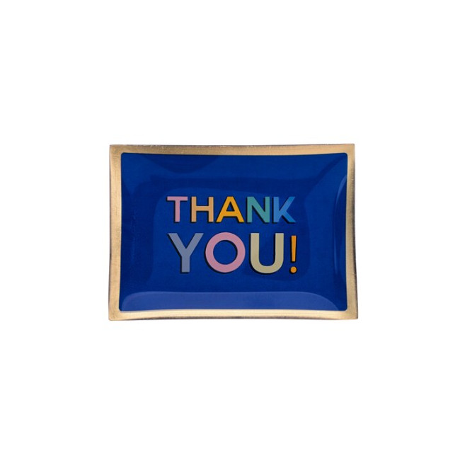 PIATTINO RETTANGOLARE THANK YOU