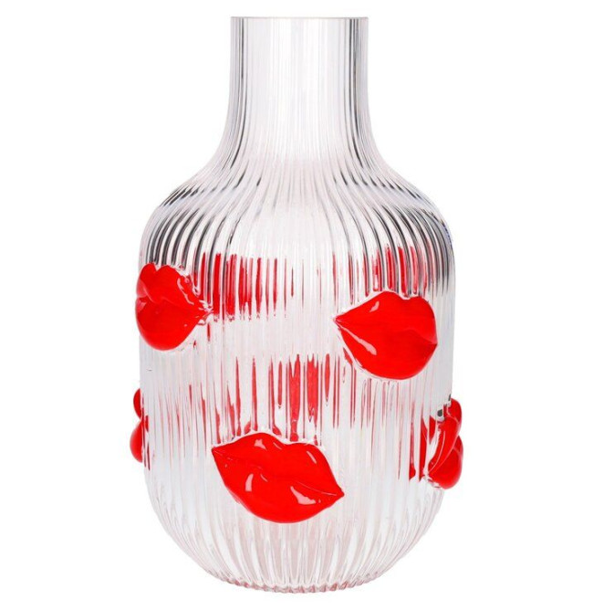 VASO L'AMOUR 25CM TRASPARENTE