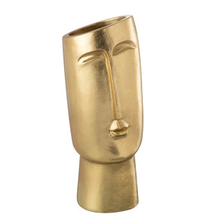 PORTAVASO TESTA OVALE ORO