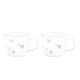 SET DUE TAZZE &quot;CUORI&quot; 480ML