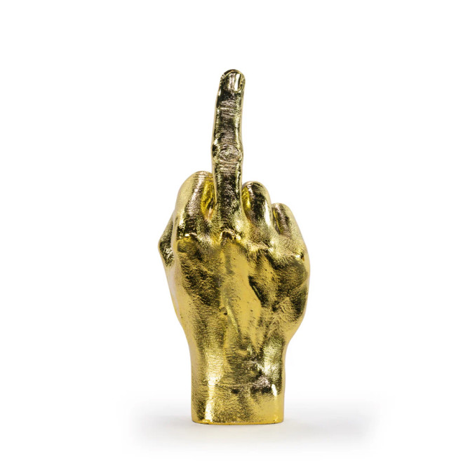 THE FINGER SCULPTURE GOLD