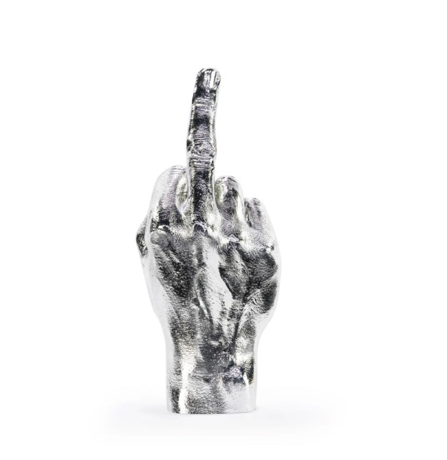 THE FINGER SCULPTURE SILVER