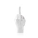 THE FINGER SCULPTURE WHITE