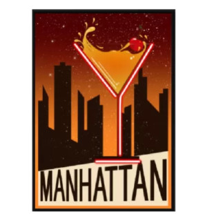 QUADRO LED MANHATTAN 60X80