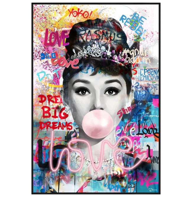 QUADRO LED AUDREY 80X120