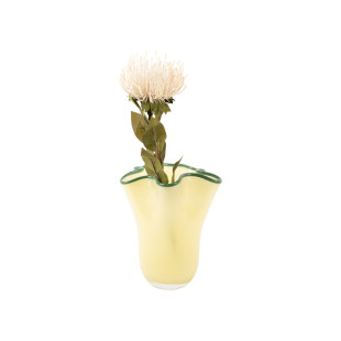 VASO RUFFLES GIALLO TENUE MEDIO