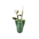 VASO RUFFLES VERDE GRANDE