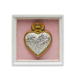 CORNICE DECORATIVA QUADRATA ROSA