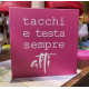 QUADRETTO IN LEGNO &quot;TACCHI E TESTA&quot;