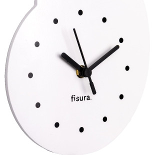 OROLOGIO A PARETE GATTO BIANCO