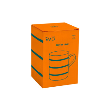 MUG IN STONEWARE VERDE