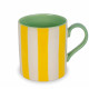 MUG IN STONEWARE GIALLA