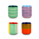 SET 4 TAZZINE IN STONEWARE