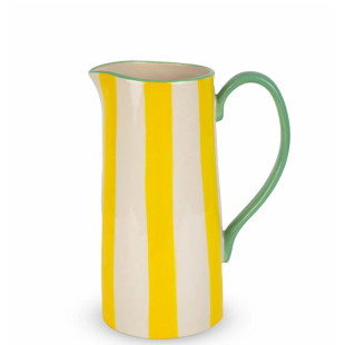 CARAFFA IN STONEWARE GIALLO 1,3L