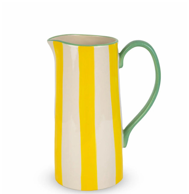 CARAFFA IN STONEWARE GIALLO 1,3L