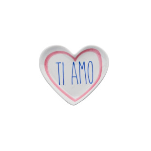PIATTINO CUORE TI AMO