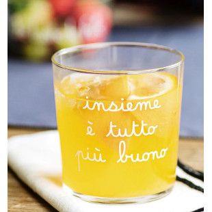 BICCHIERE "INSIEME E' TUTTO PIU' BUONO"