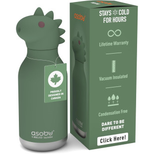 BOTTIGLIA TERMICA ASOBU "DINOSAUR" 460ML
