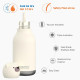 BOTTIGLIA TERMICA ASOBU &quot;WHITE BEAR&quot;