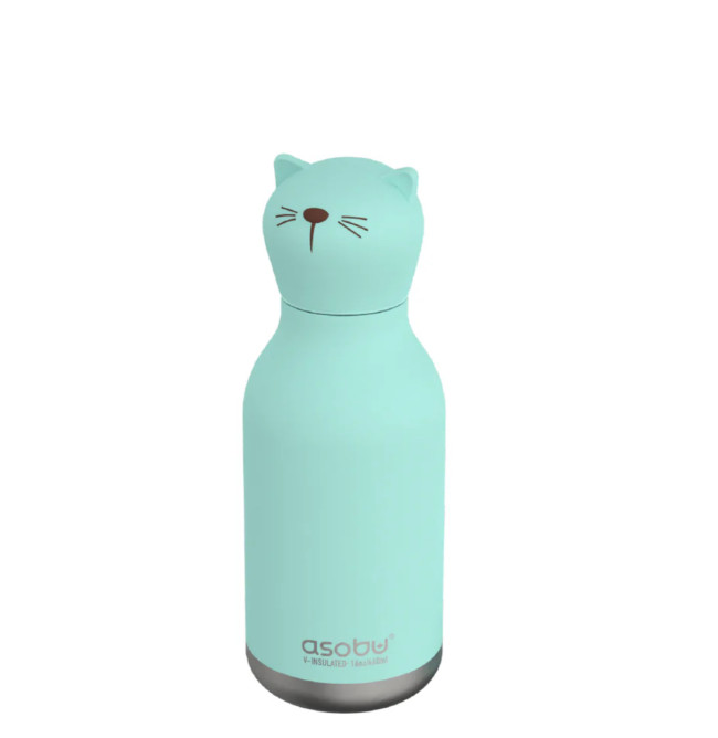 BOTTIGLIA TERMICA ASOBU "TEAL CAT"